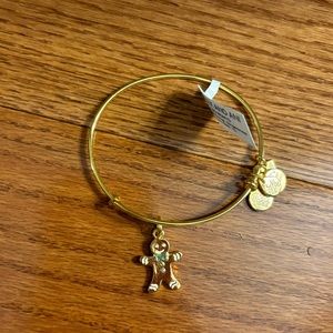Alex & Ani gingerbread charm bracelet